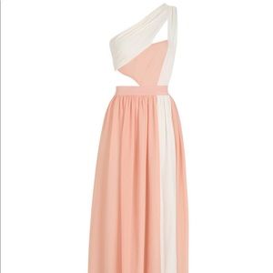 Floor Length Chiffon Dress